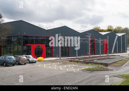 Le Collège de Newcastle Gateshead, dans l'Académie de Rail North East England UK Banque D'Images