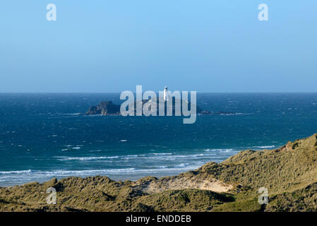 La baie de St Ives (Cornish : Cammas une Tewyn, sens de la baie des dunes de sable) est une baie sur la côte Atlantique du nord-ouest de Cornwall, Fra Banque D'Images