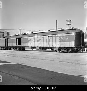 [Missouri-Kansas-Texas, Bagages et voiture 2651 Express] Banque D'Images