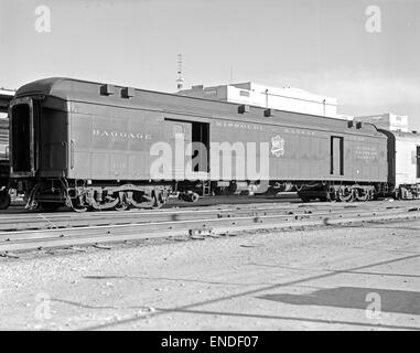 [Missouri-Kansas-Texas, Bagages et voiture Express n° 191] Banque D'Images