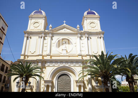 Église de San Pedro Apostol, Sueca, Valence, Espagne Banque D'Images