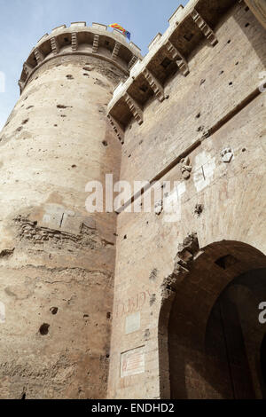 Torres de Quart, Valencia, Espagne Banque D'Images