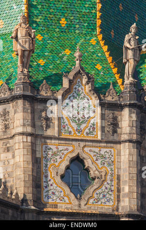 Musée d'arts appliqués, Budapest, Hongrie Banque D'Images