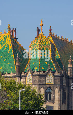 Musée d'arts appliqués, Budapest, Hongrie Banque D'Images