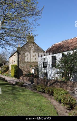 Scène de rue Falkland Fife Ecosse Avril 2015 Banque D'Images