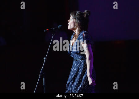 Liverpool, Royaume-Uni. 3 mai, 2015. Beth Hart exécute Live at the Liverpool Philharmonic Hall. Crédit : Simon Newbury/ Alamy Live News Banque D'Images