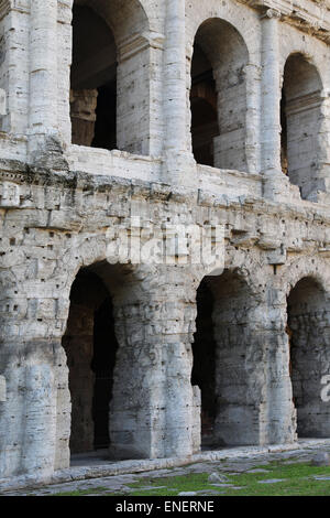 L'Italie. Rome. Théâtre de Marcellus. République romaine. 13 AV. Banque D'Images