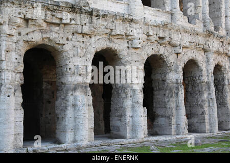 L'Italie. Rome. Théâtre de Marcellus. République romaine. 13 AV. Banque D'Images