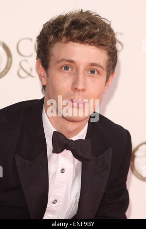 Cols et manteaux Ball Gala tenu à Battersea Evolution - Arrivées avec : Matt Edmondson Où : London, Royaume-Uni Quand : 30 Oct 2014 Banque D'Images