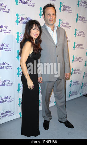 Sain sain de l'enfant maman du monde sur une mission 6th annual awards & gala à la London Hotel - Arrivées avec : Vince Vaughn Où : Los Angeles, California, United States Quand : 29 Oct 2014 Banque D'Images