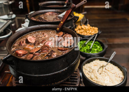 La feijoada brésilienne, le Brésil Banque D'Images