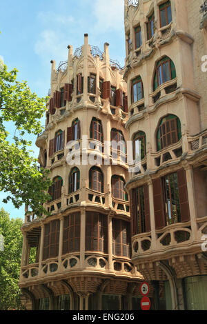 Architecture Art Nouveau Jungendstil : Le bâtiment peut Casasayas à Palma de Mallorca Banque D'Images