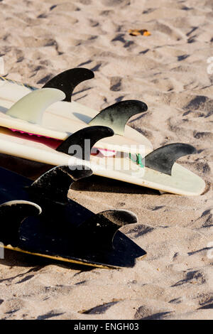 Planche de surf sur la plage de Kuta, Bali, Indonésie Banque D'Images