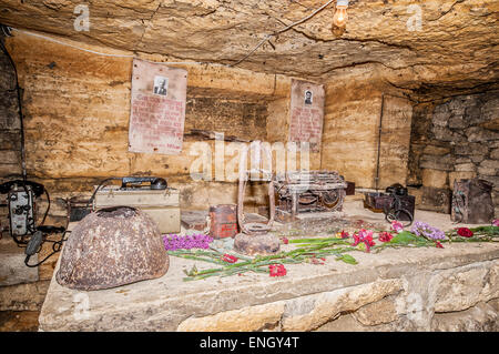 Vieux Catacombes Odessa, Ukraine (XVIII-XX siècle) Banque D'Images