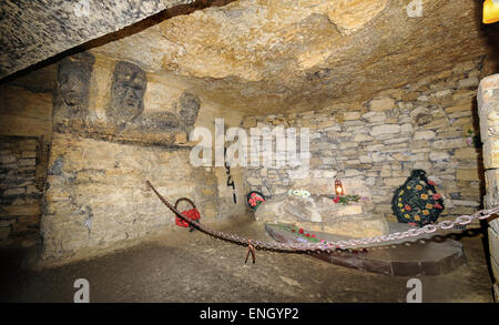 Vieux Catacombes Odessa, Ukraine (XVIII-XX siècle) Banque D'Images