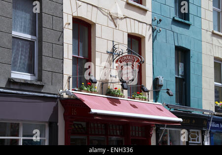 Twomeys-bouchers shop à Clonakilty qui abrite le célèbre boudin noir Banque D'Images