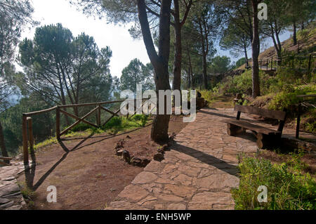 Monument naturel -Mina la Jayona-, Fuente del Arco, province de Badajoz, Estrémadure, Espagne, Europe Banque D'Images