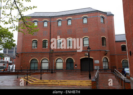 La couronne extérieure Cour Grimsby Banque D'Images