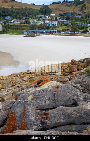 Boat Harbour Beach sur la côte nord de la Tasmanie Banque D'Images