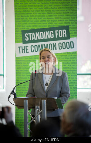 Le Parti Vert Élection générale 2015 Lancement du manifeste à Londres Banque D'Images