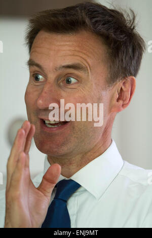 Jeremy Hunt, secrétaire d'État à la santé au cours de la coalition gouvernement de 2010 à 2015 Banque D'Images