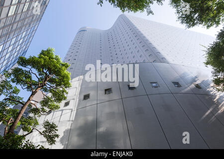 Le Shinjuku Washington Hotel. Conçu par : Sakakura Associates Banque D'Images