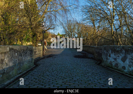 Brig o Balgownie, Ville Aberdeen, Écosse, Royaume-Uni. Banque D'Images