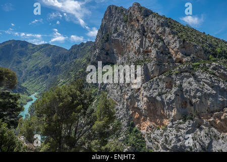 Gorges du Verdon Provence France Banque D'Images