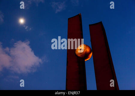 Sur la place de l'horloge Florenc Prague République Tchèque Europe Banque D'Images