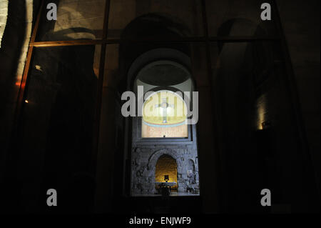 Israël. Jérusalem. Via Dolorosa. Église d'Ecce Homo. Église catholique romaine, une partie du couvent des Sœurs de Sion. L'intérieur. Vieille Ville. Banque D'Images