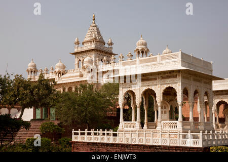 Mausolée Jaswant Thada, Jodhpur, Rajasthan, India Banque D'Images