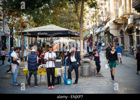 Ben Yehuda Street, Jérusalem, Israël, Moyen Orient Banque D'Images