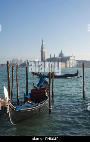 Isola di San Giorgio Maggiore, à Venise, UNESCO World Heritage Site, Vénétie, Italie, Europe Banque D'Images