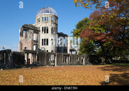 Dôme de la bombe atomique, l'UNESCO World Heritage Site, Hiroshima, dans l'ouest de Honshu, Japon, Asie Banque D'Images