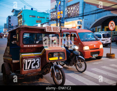 Tuk Tuk, Tagbilaran, Bohol Island, Visayas, Philippines, Asie du Sud, Asie Banque D'Images