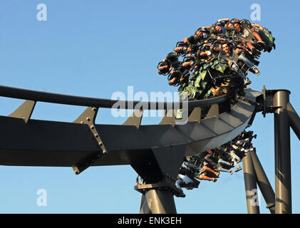 Italie, Vénétie, Peschiera del Garda, Gardaland, Raptor Banque D'Images