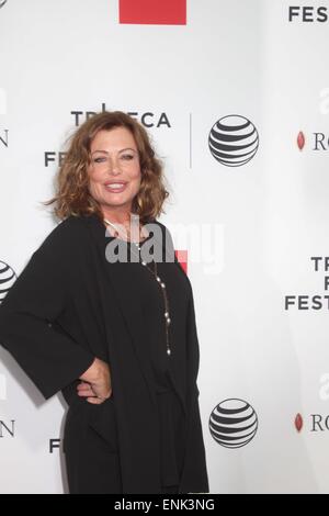 New York, New York, USA. Apr 25, 2015. KELLY LEBROCK ASSISTE À LA PROJECTION DE LA SOIRÉE DE CLÔTURE LES AFFRANCHIS AU COURS DE LA 2015 TRIBECA FILM FESTIVAL AT BEACON THEATRE SUR © Mitchell Levy/Globe Photos/ZUMA/Alamy Fil Live News Banque D'Images