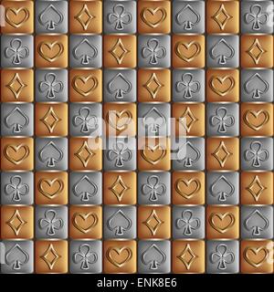 L'or et l'argent avec motif transparent convient à la carte - vector illustration eps 8. Illustration de Vecteur