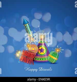 Vector illustration design diwali Illustration de Vecteur