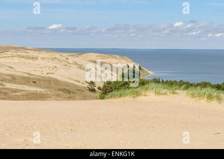 La soi-disant "morts" (ou "dunes dunes grises") sont l'un des monuments de la Courlande en Lituanie, Europe Banque D'Images