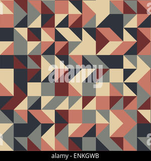 Triangles colorés vector background Banque D'Images