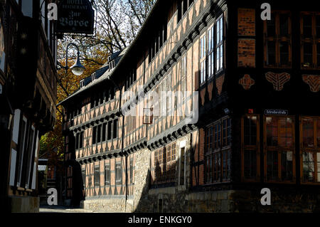 Altstadt Goslar, UNESCO-Welterbestätte Siemenshaus Banque D'Images