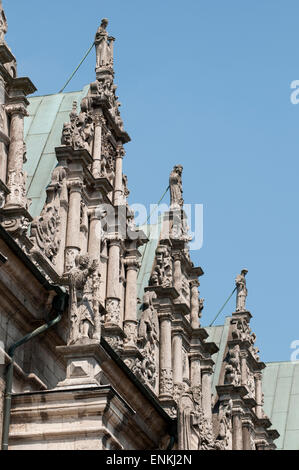 Kirche, Altstadt, Wolfenbuettel, Niedersachsen, Deutschland | église, vieille ville, Wolfenbuettel, Basse-Saxe, Allemagne Banque D'Images