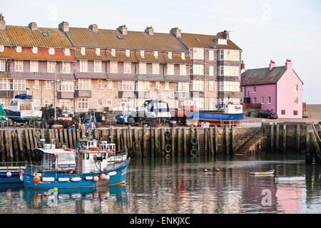 West Bay,Bridport dans Dorset sur la côte jurassique.série télévisée populaire Broadchurch tourné ici. Banque D'Images