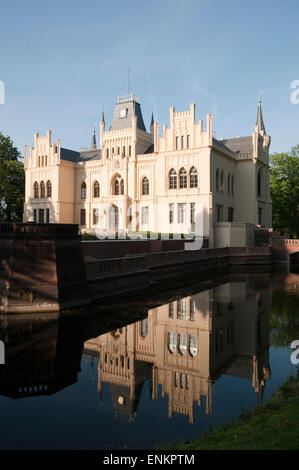 Château Evenburg, Leer, Basse-Saxe, Allemagne Banque D'Images