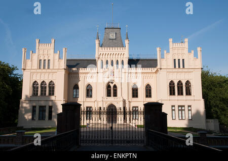 Château Evenburg, Leer, Basse-Saxe, Allemagne Banque D'Images