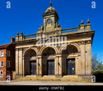 L'édifice Corn Exchange à Newark on Trent Nottinghamshire England UK construit 1848 et utilisé par le commerce de maïs jusqu'à 1978 Banque D'Images