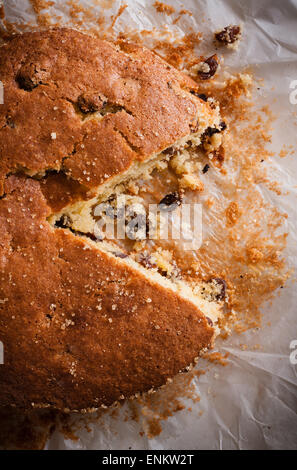 Accueil Traditionnellement Cuit Sultane Ou Fruits Secs Gateau Leger Photo Stock Alamy