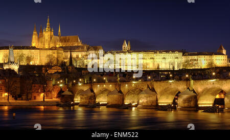 Le golden Prague, panorama Banque D'Images