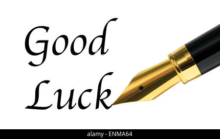 Bonne chance Banque D'Images